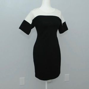 Lafayette 148 New York Dress PP Sheath petite Short Wool Petite Black Classic SP